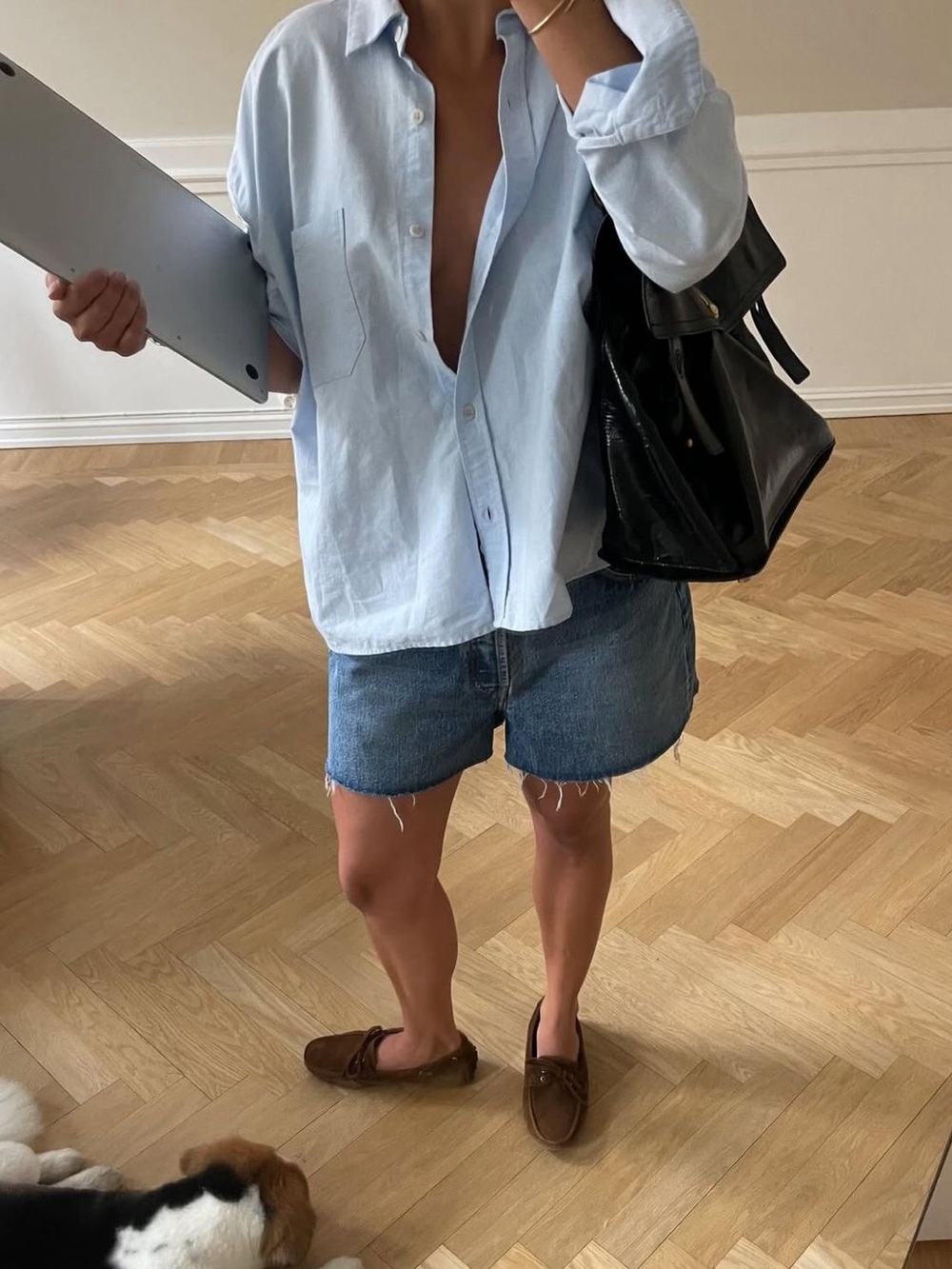 Tommy Hilfiger Light Blue Button-Down Shirt